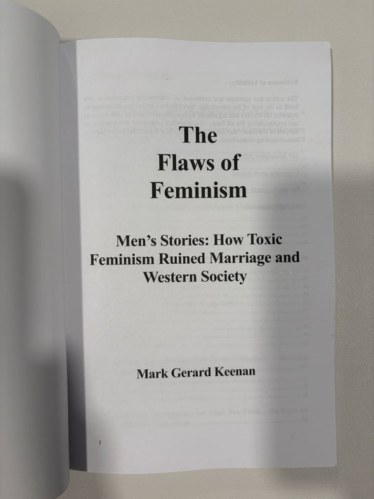 Flaws of Feminism: Men's Stories by Mark Keenan PB