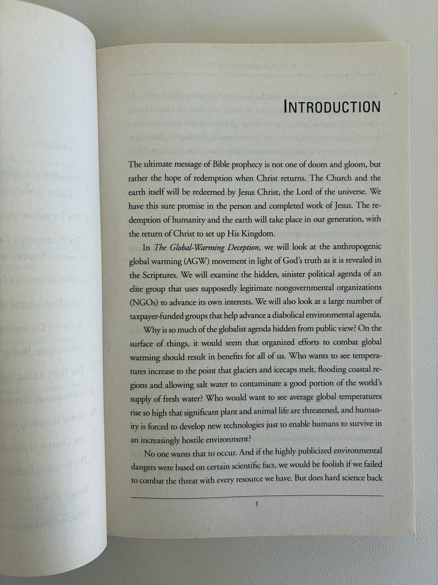 Global-Warming Deception: How a Secret Elite Plans to Bankrupt America and Steal Your Freedom by Grant Jeffrey PB