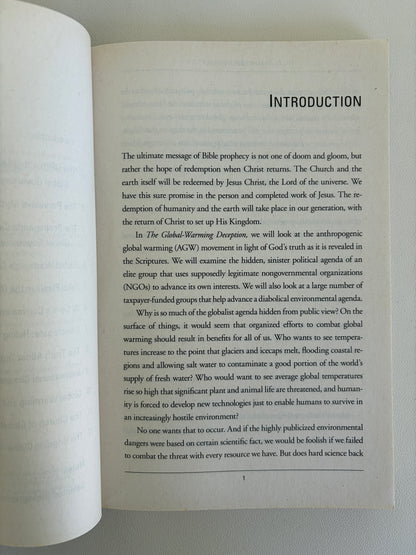 Global-Warming Deception: How a Secret Elite Plans to Bankrupt America and Steal Your Freedom by Grant Jeffrey PB