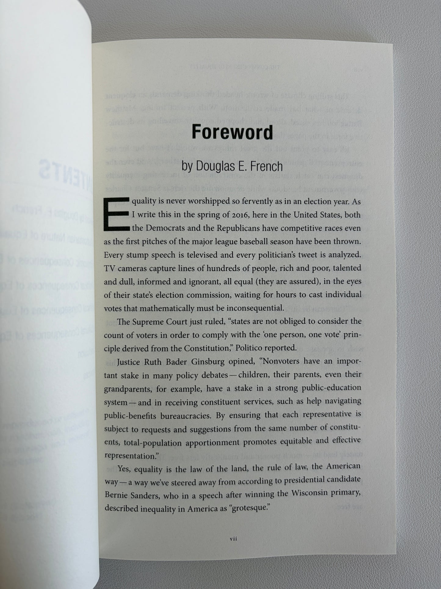 Consequences of Equality by Matthew Battaglioli PB