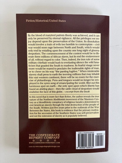 Abolitionism Unveiled: Its Origins and Progress by Henry James PB