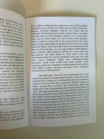 Death Sentence Over White America by V. Herrell SB