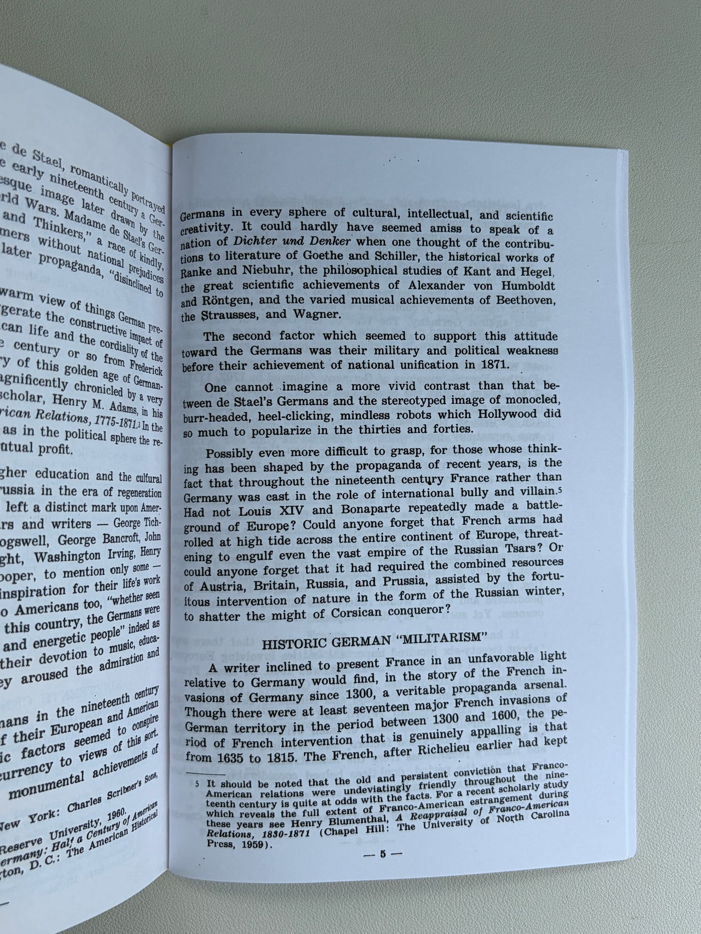 Development of Germanophobia by Michael Connors SB