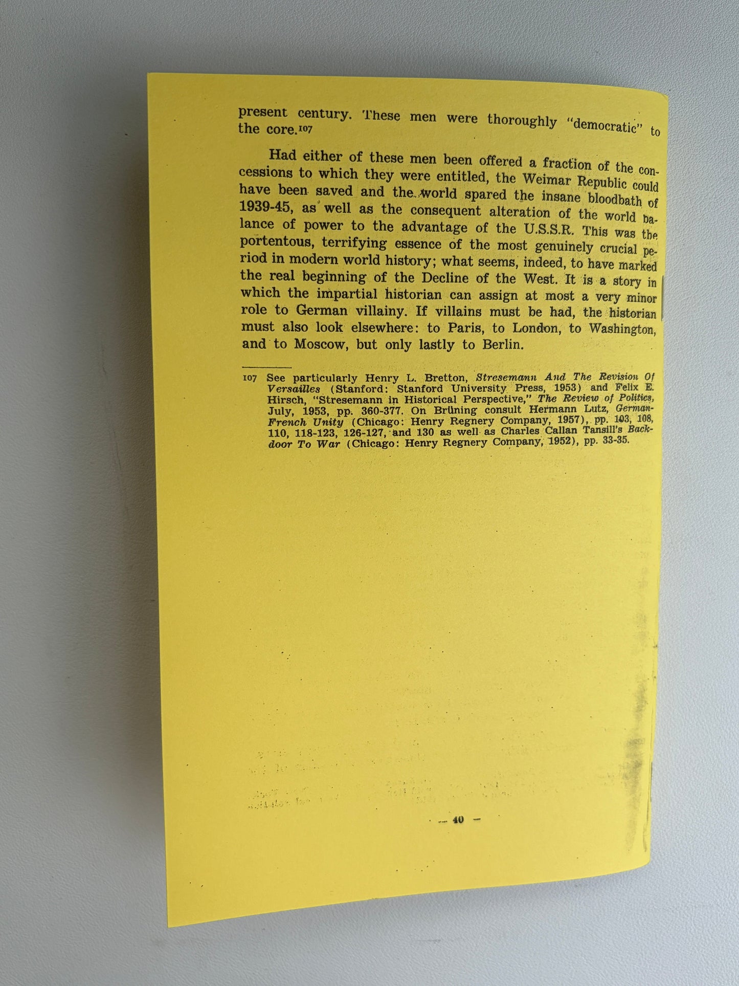Development of Germanophobia by Michael Connors SB