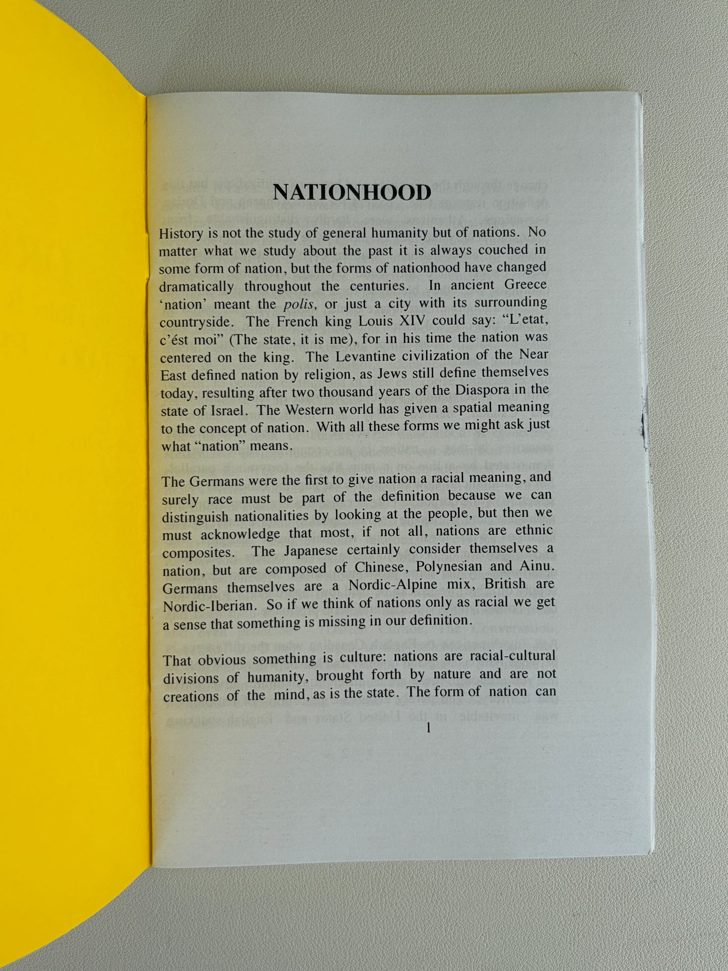 ORION Party Program: Our Race is Our Nation by Wayne MacLeod SB