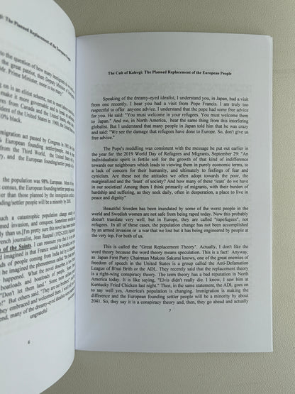 Cult of Kalergi: The Planned Replacement of the European People by Paul Fromm SB