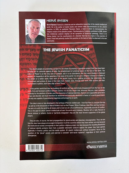 Jewish Fanaticism by Herve Ryssen PB