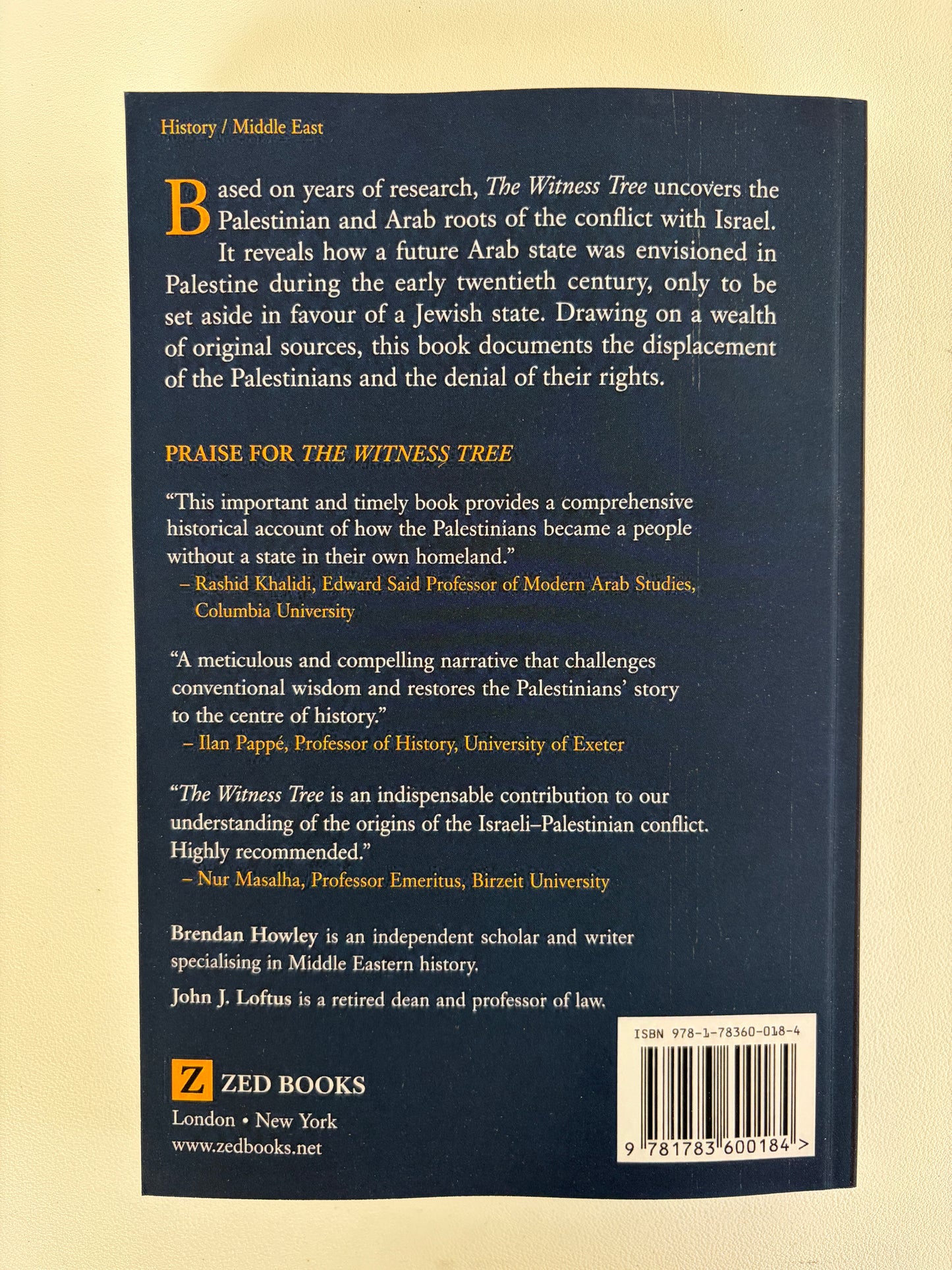 Witness Tree by Brendan Howley PB