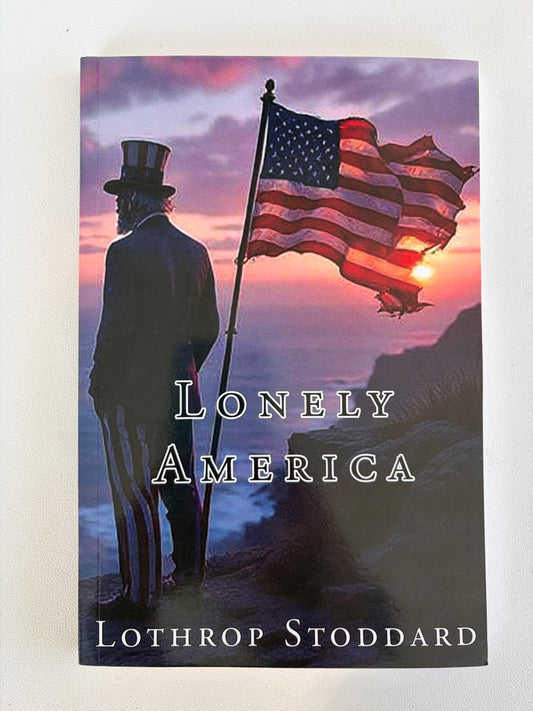Lonely America by Lothrop Stoddard PB
