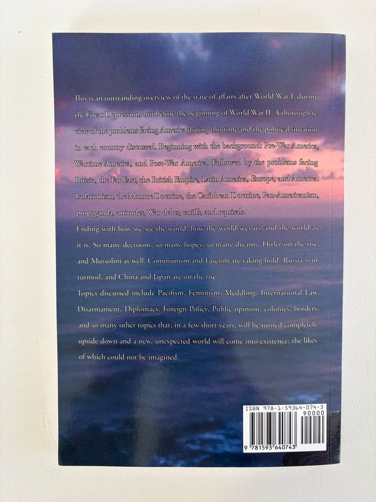Lonely America by Lothrop Stoddard PB