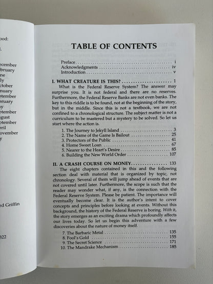 Creature from Jekyll Island by Edward Griffin PB