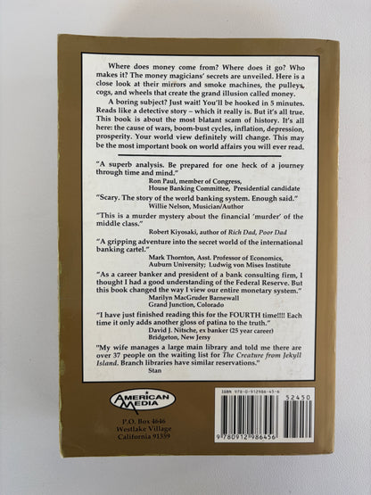 Creature from Jekyll Island by Edward Griffin PB