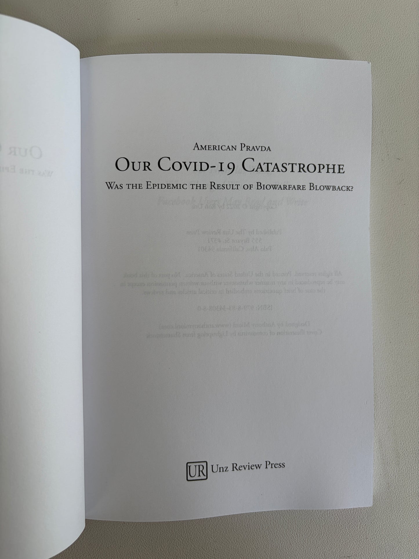 Our COVID-19 Catastrophe: Biowarfare Blowback by Ron Unz PB