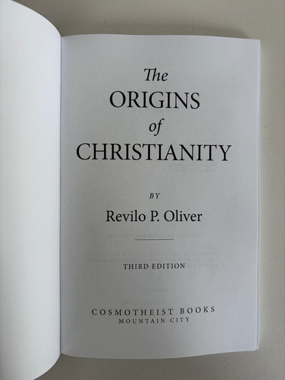 Origins of Christianity by Revilo Oliver PB