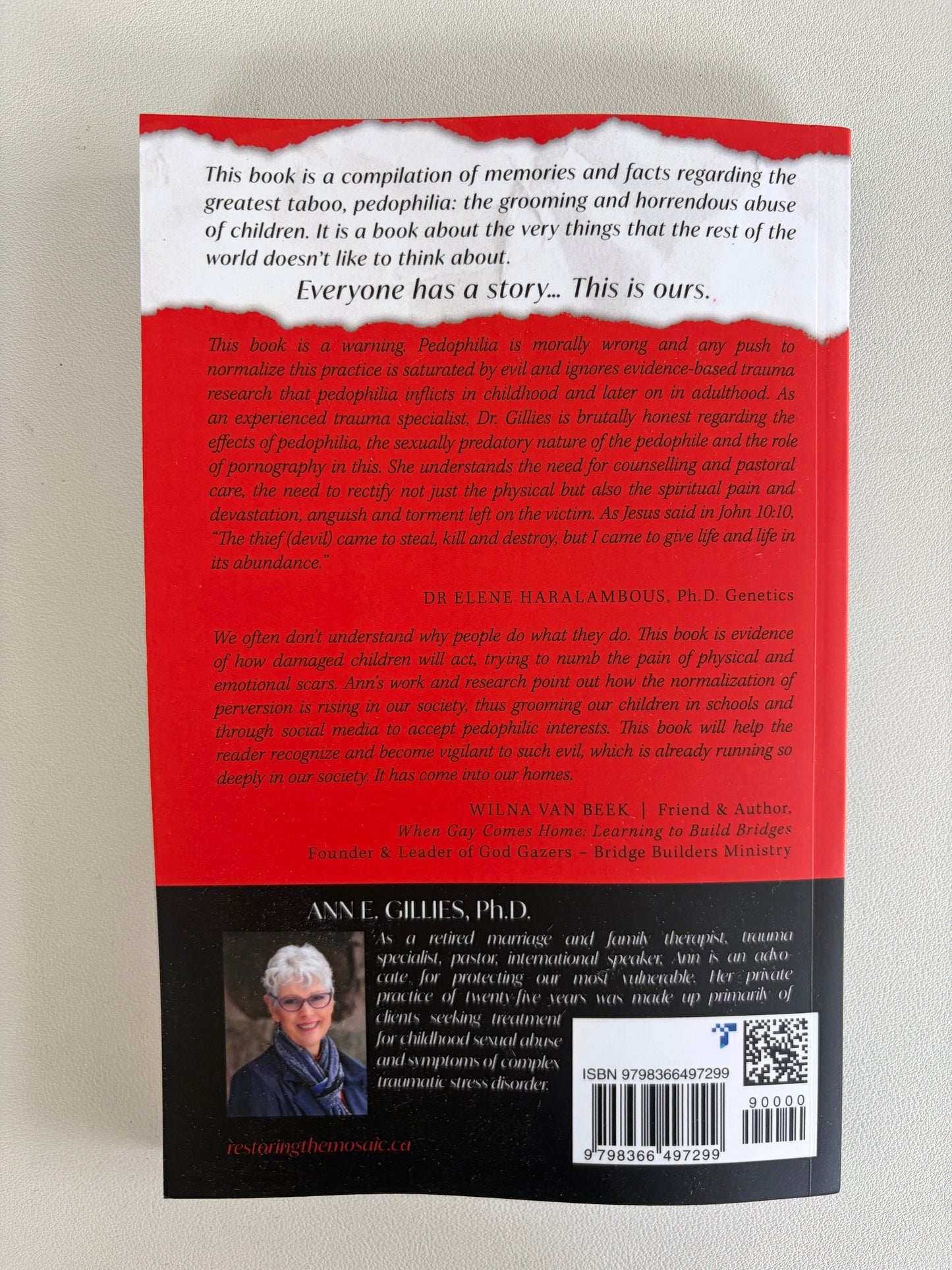 Damaged by the Predators Among Us by Ann Gillies PB