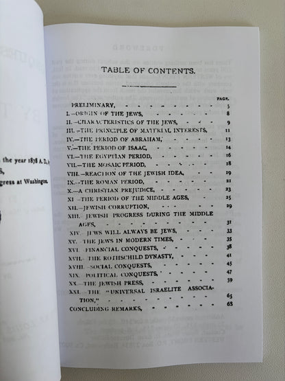 Conquest of the World by Jews by Osman Bey PB