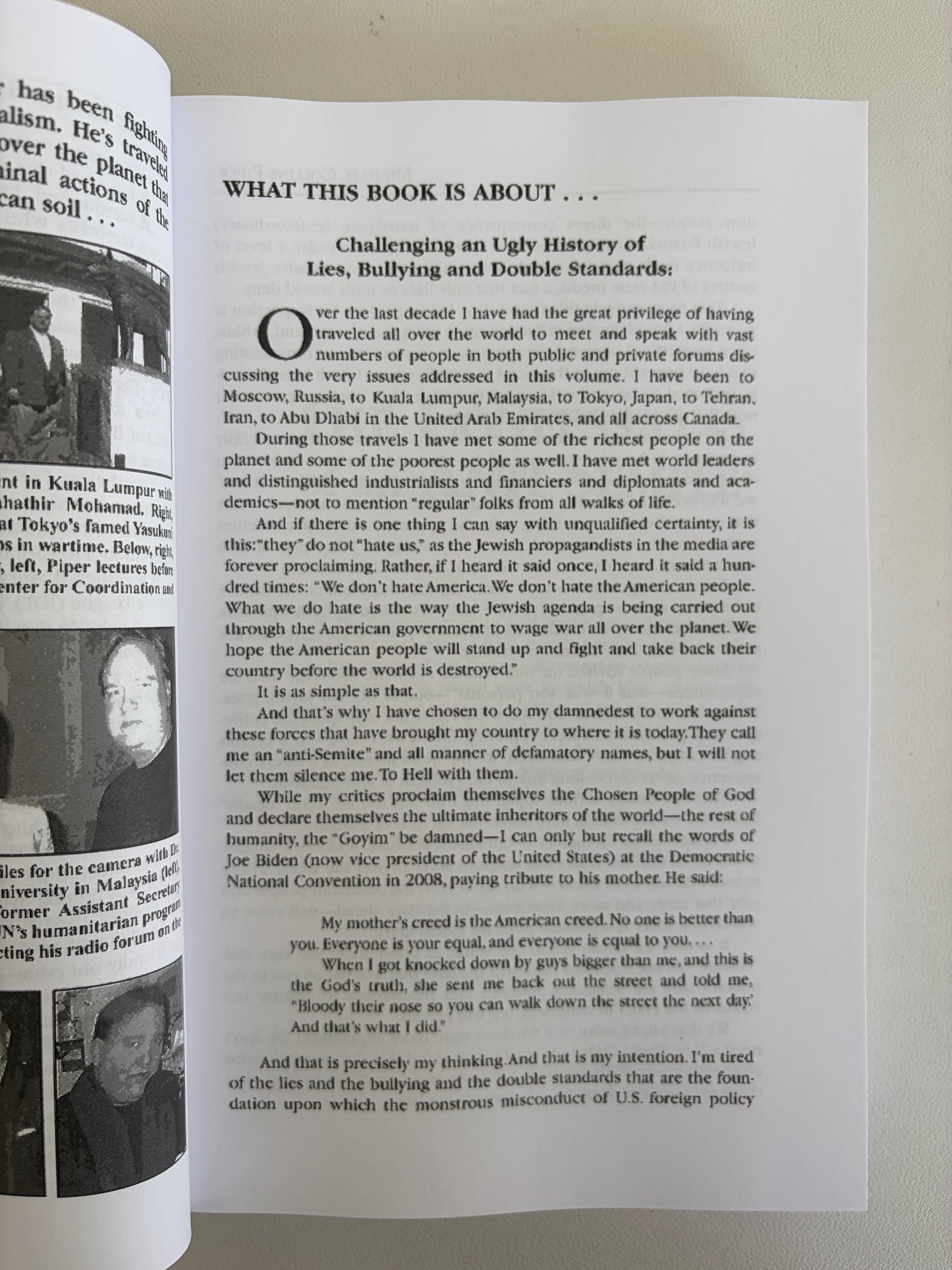 Confessions of an Anti-Semite by Michael Piper PB