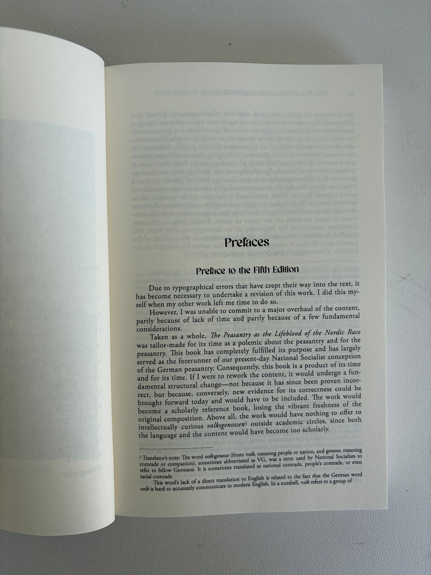 Peasantry as the Lifeblood of the Nordic Race by Richard Darre PB