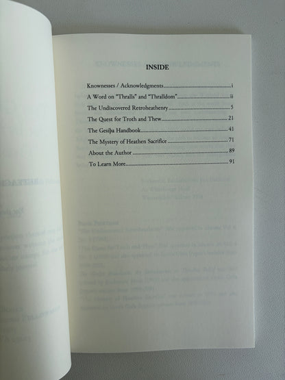 Gesitha Handbook: Theodish Belief of the Anglo-Saxons by Garman Lord PB