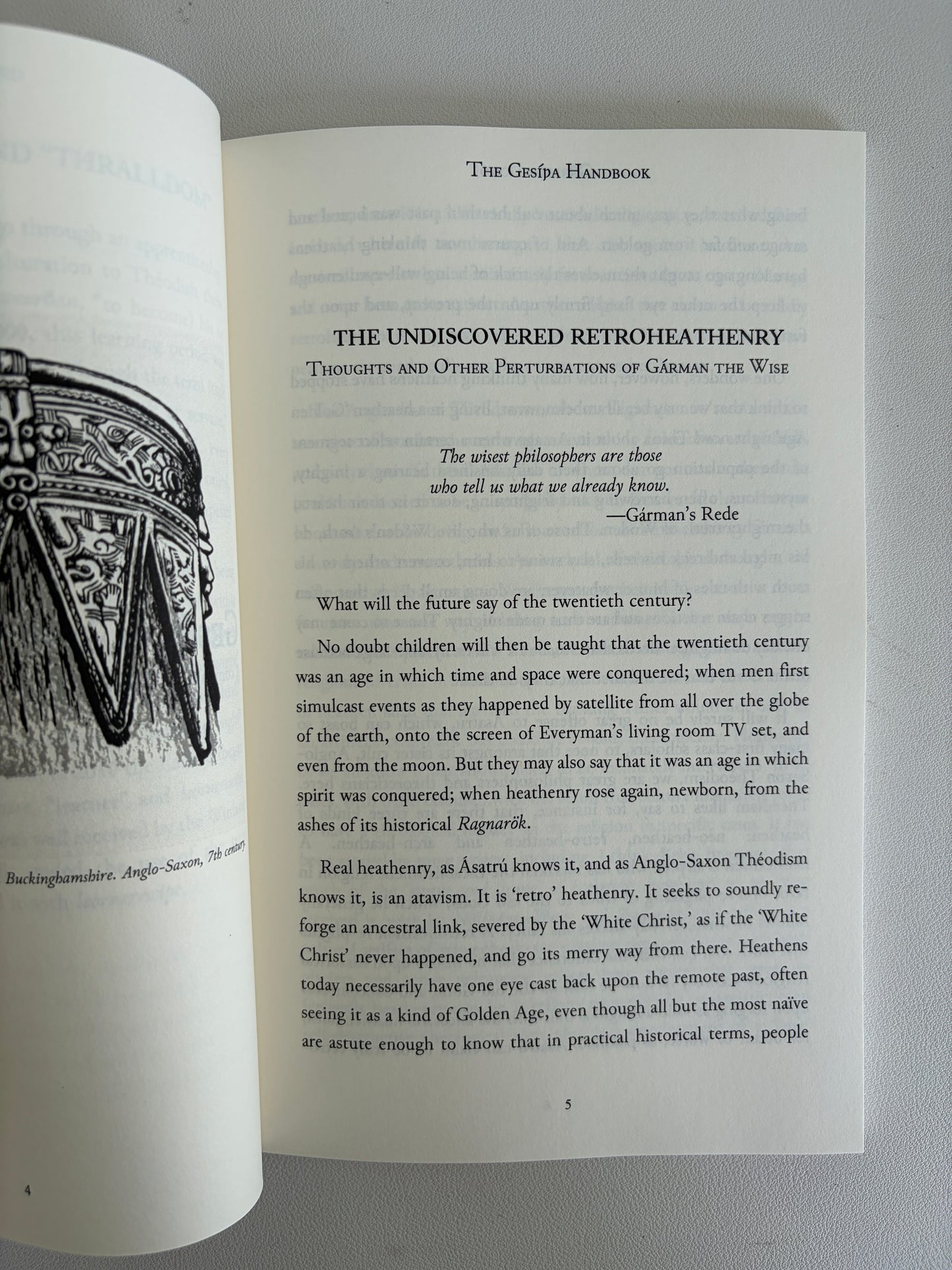 Gesitha Handbook: Theodish Belief of the Anglo-Saxons by Garman Lord PB