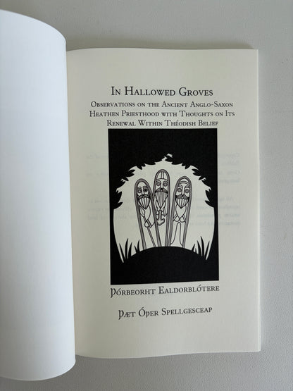 In Hallowed Groves: Ancient Anglo-Saxon Priesthood by Thorbeorht Ealdorblotere PB