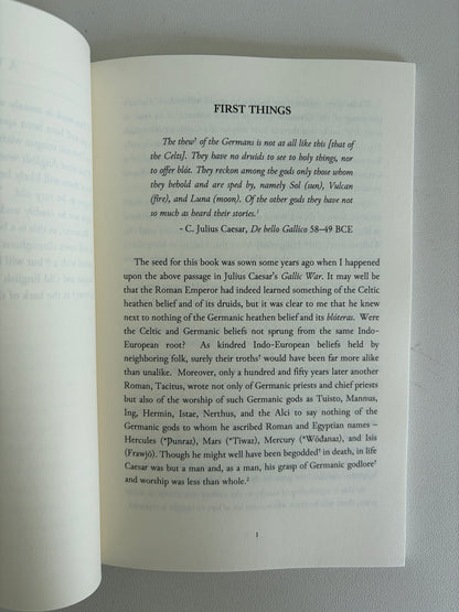 In Hallowed Groves: Ancient Anglo-Saxon Priesthood by Thorbeorht Ealdorblotere PB