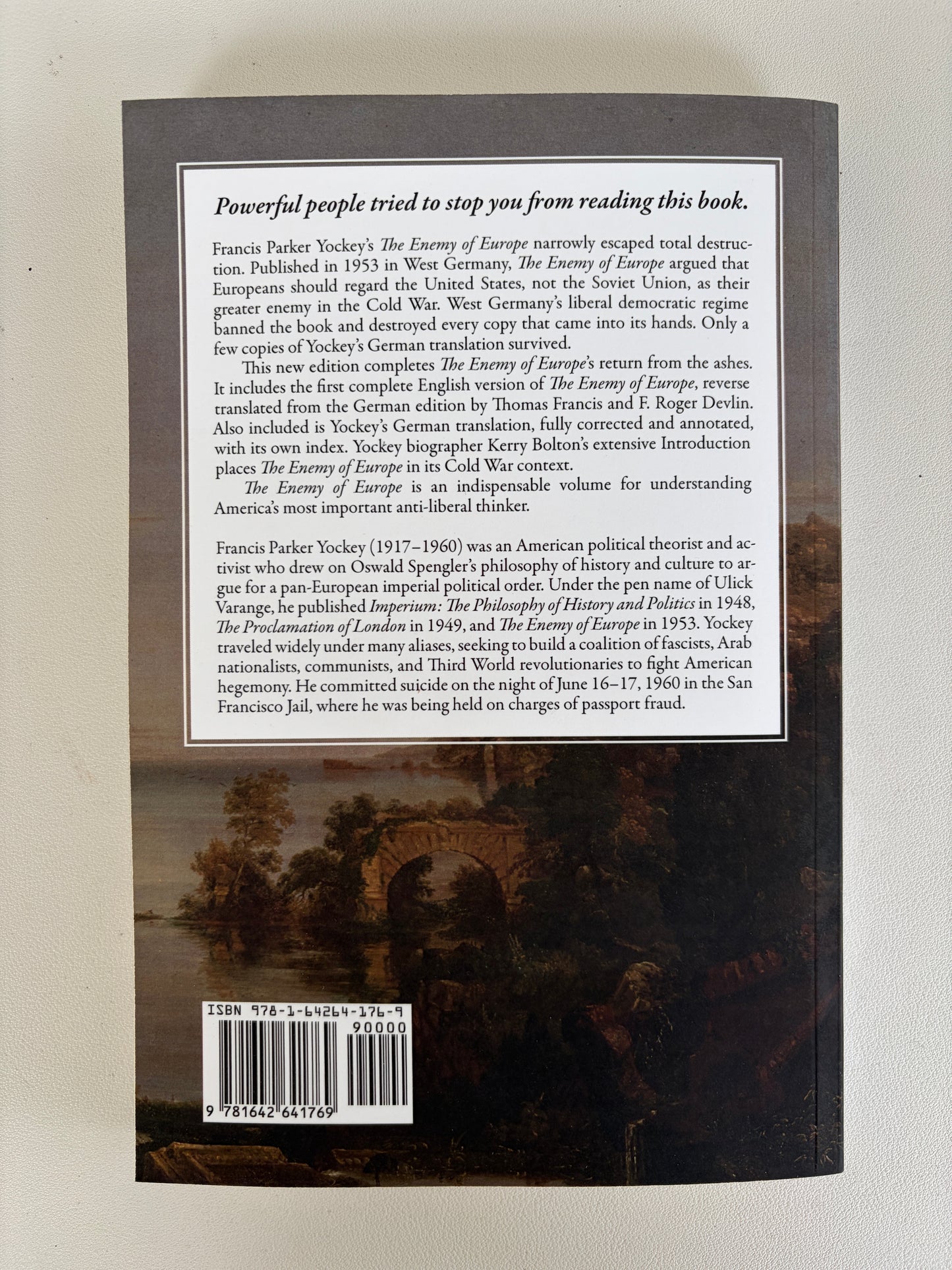 Enemy of Europe by Francis Yockey PB