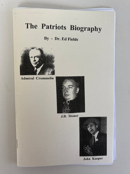 Patriots' Biography by Edward Fields SB