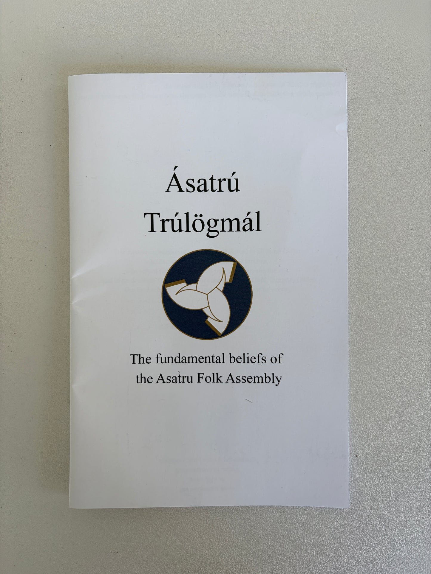 Asatru Trulogmal by Asatru Folk Assembly SB
