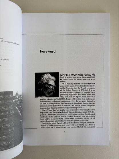 Six Million Reconsidered: Holocaust Zionist Propaganda? by Truth in History PB