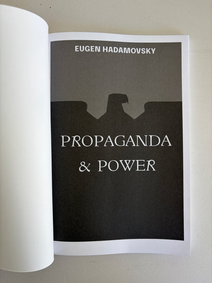 Propaganda and Power by Eugen Hadamovsky PB
