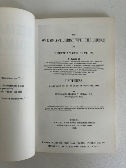 Grand Orient Freemasonry Unmasked by George Dillon PB