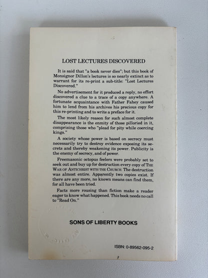 Grand Orient Freemasonry Unmasked by George Dillon PB