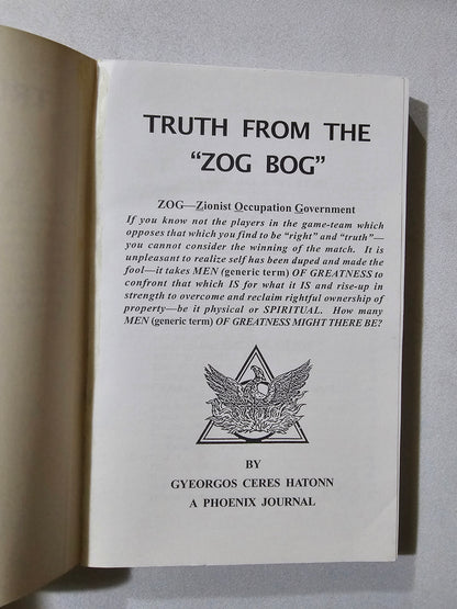Truth from the ZOG Bog by Gyeorgos Hatonn