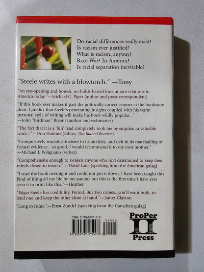 Defensive Racism: Examination of Racial Differences by Edgar Steele HB