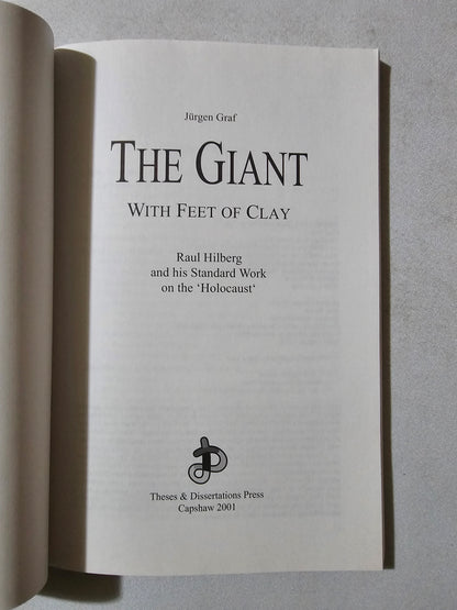Giant with Feet of Clay by Jurgen Graf PB