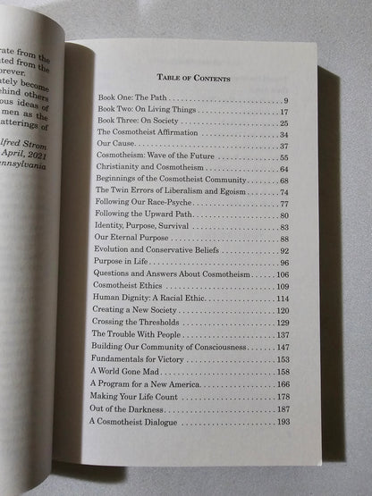 Cosmotheism: Religion of the Future by William Pierce PB