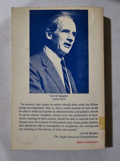 Anglo-American Establishment by Carroll Quigley PB
