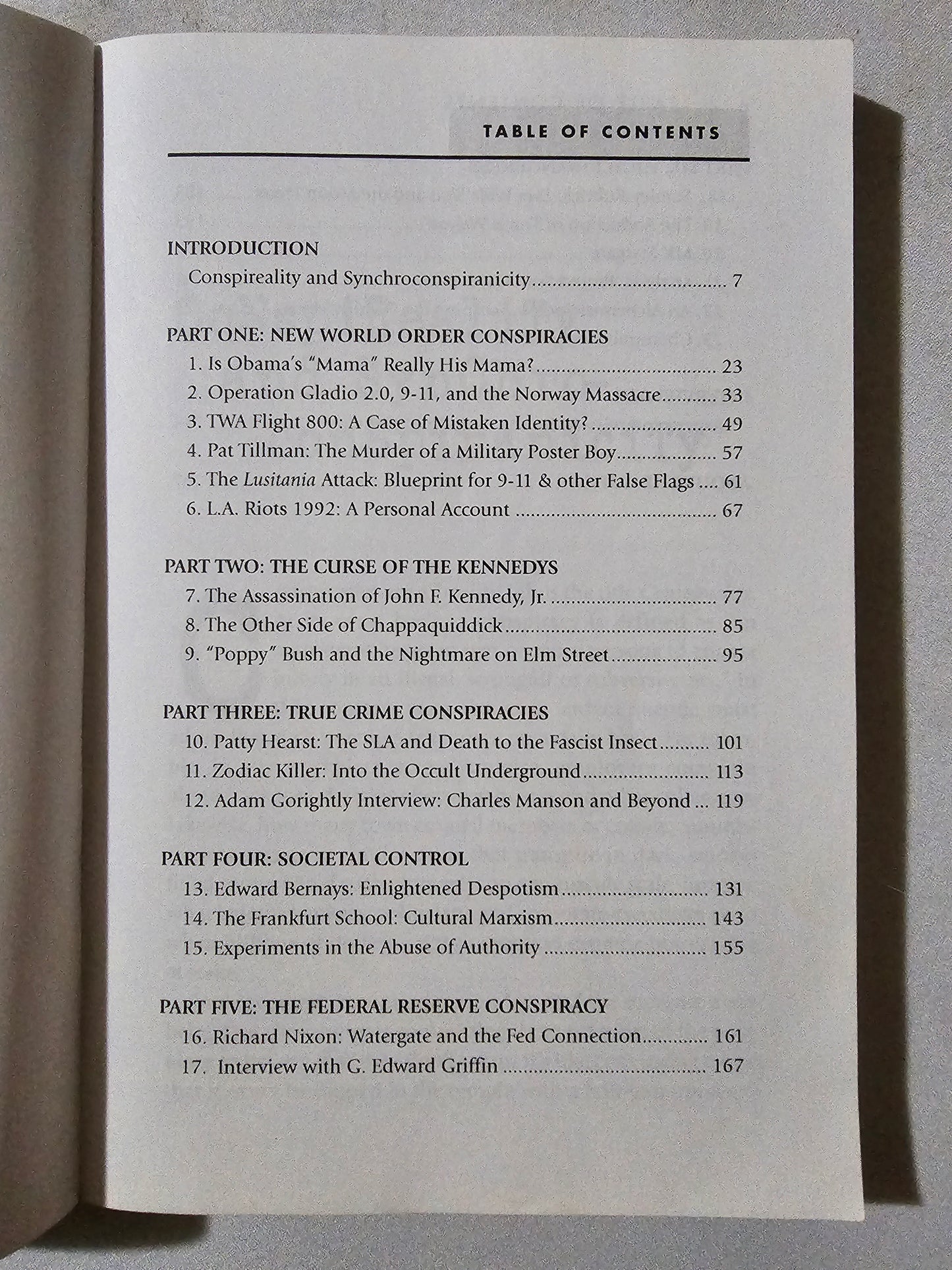 Conspireality by Victor Thorn PB