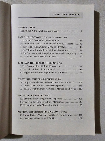 Conspireality by Victor Thorn PB