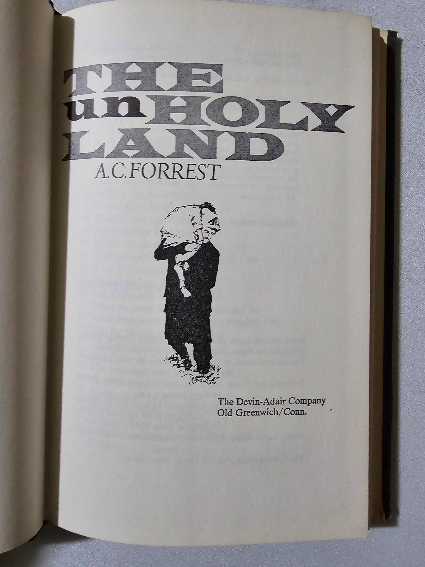 Unholy Land by Alfred Forrest
