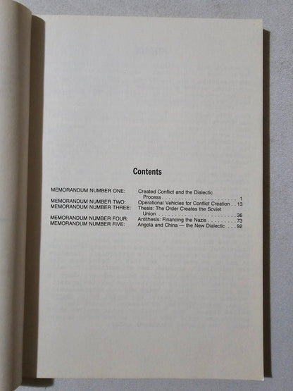 How the Order Creates War and Revolution by Antony Sutton