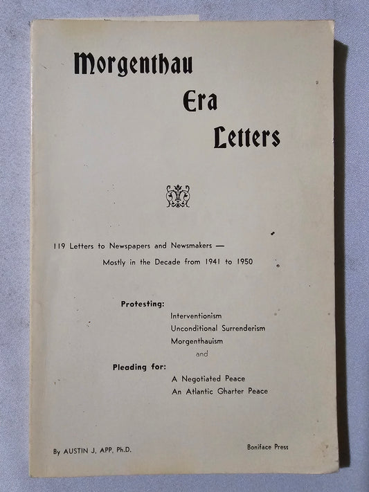Morgenthau Era Letters by Austin App