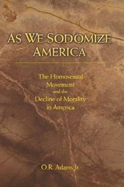 As We Sodomize America by O. Adams