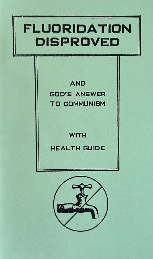 Fluoridation Disproved by H. Petermann