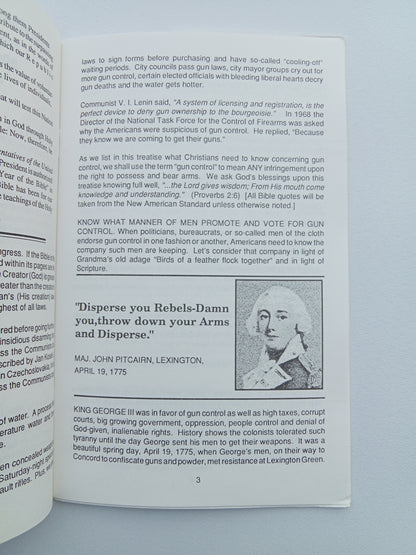 Everything You Wanted to Know About Gun Control by Pete Peters SB