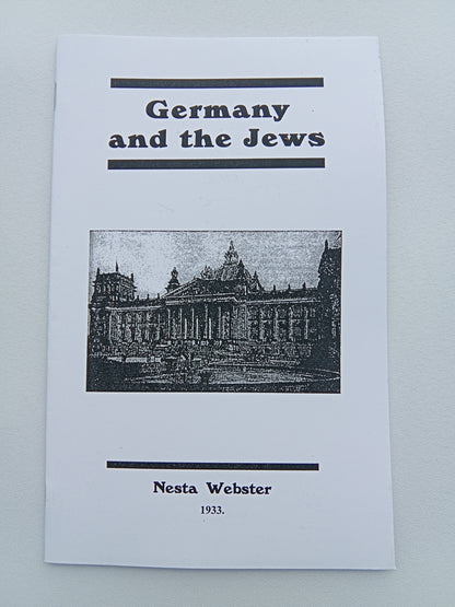 Germany and the Jews by Nesta Webster SB