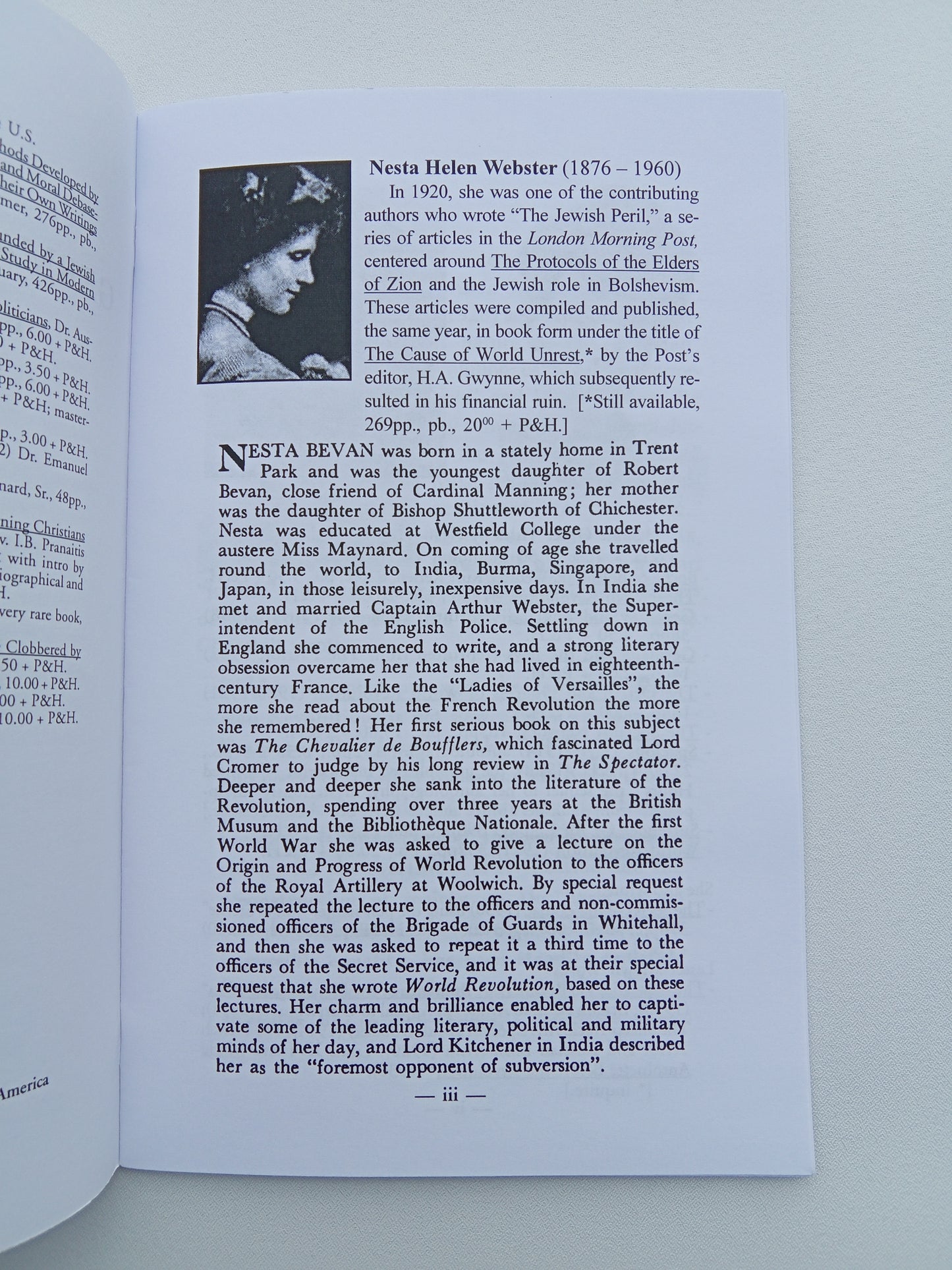 Germany and the Jews by Nesta Webster SB