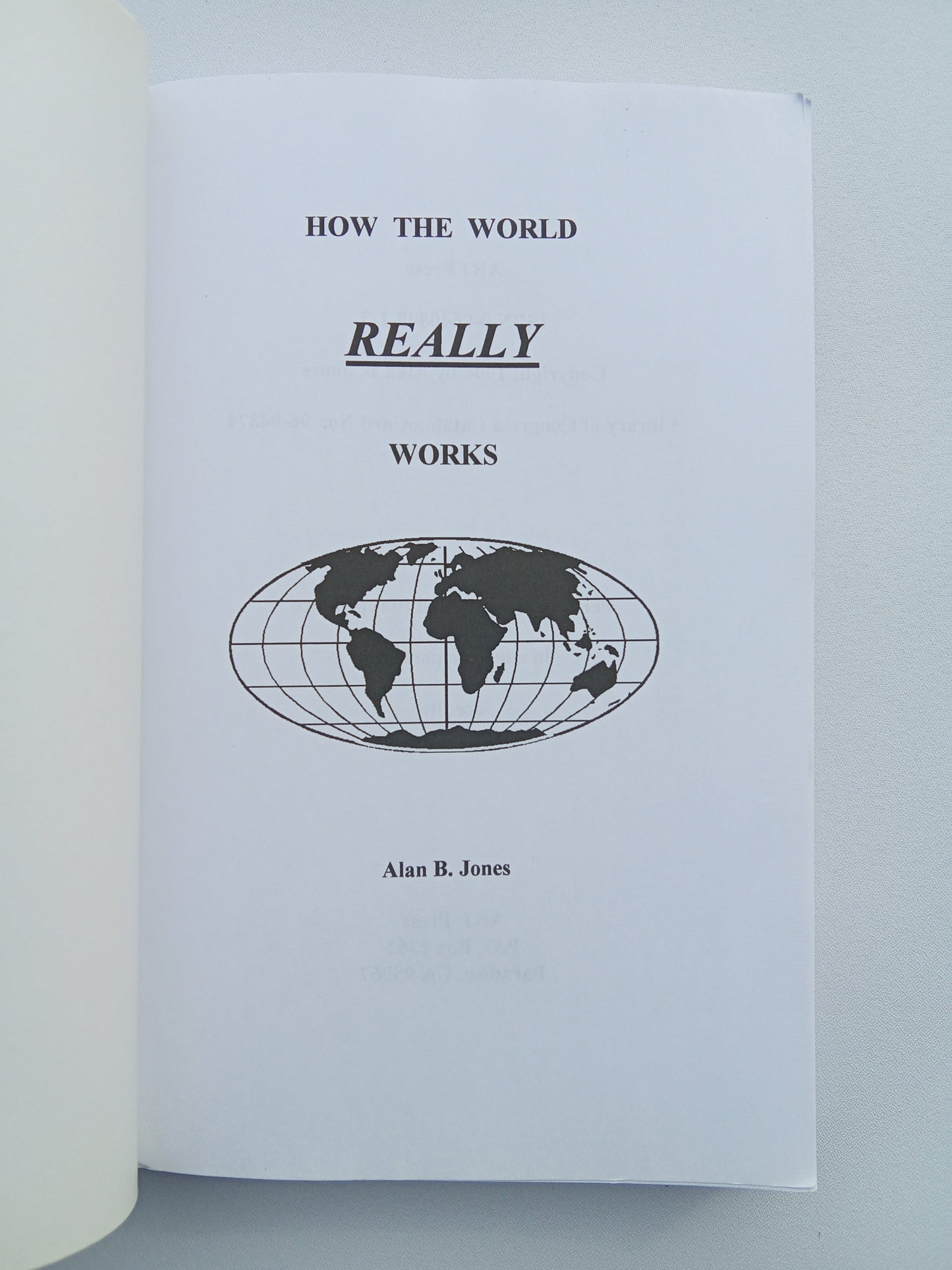 How the World Really Works by Alan Jones