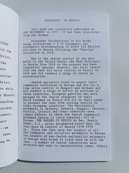 Jewish-Run Concentration Camps in the Soviet Union by Hermann Greife SB